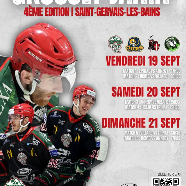 4ème édition du tournoi de hockey Grosset-Janin_Saint-Gervais-les-Bains
