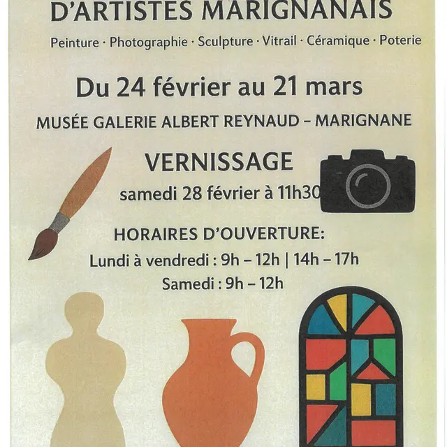 Exposition : Biennale d'artistes marignanais