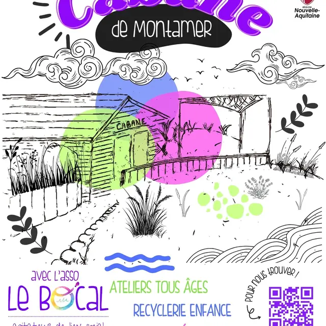 Activités enfants par le Bocal à la Cabane de Montamer_Sainte-Marie-de-Ré