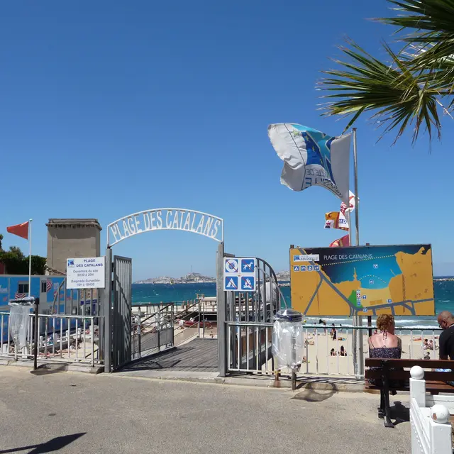 Plage des Catalans Marseille