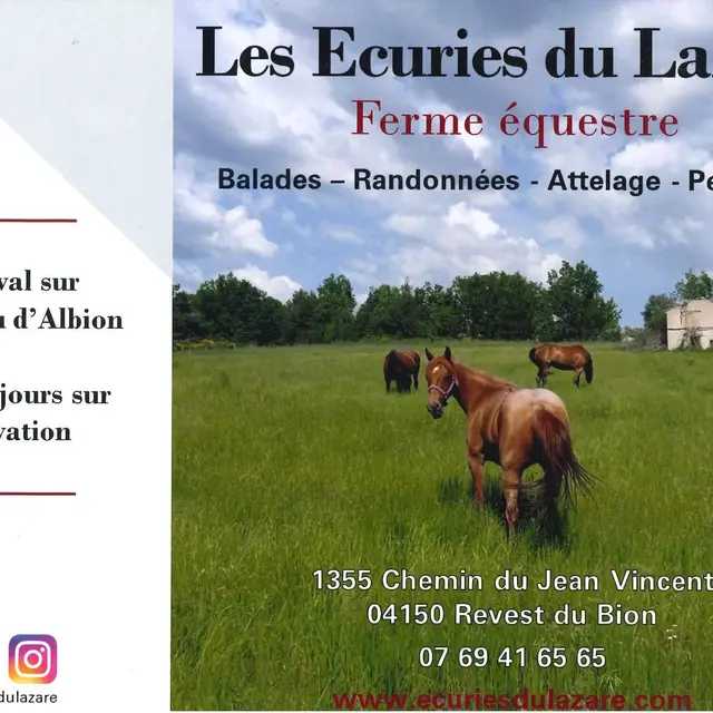 Les écuries du Lazarre