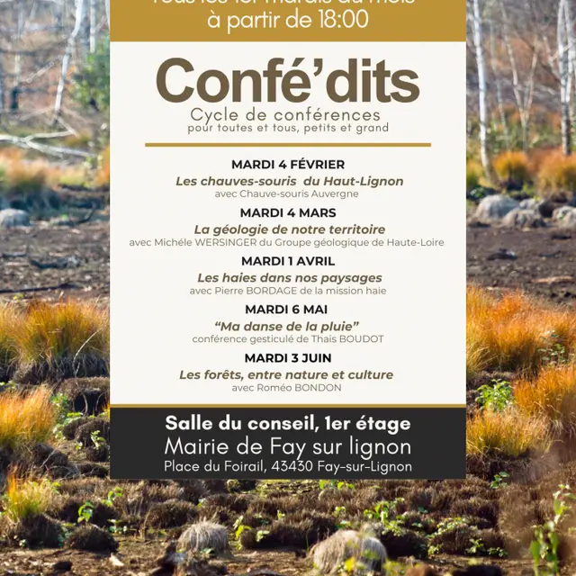 Les confé'dits: 