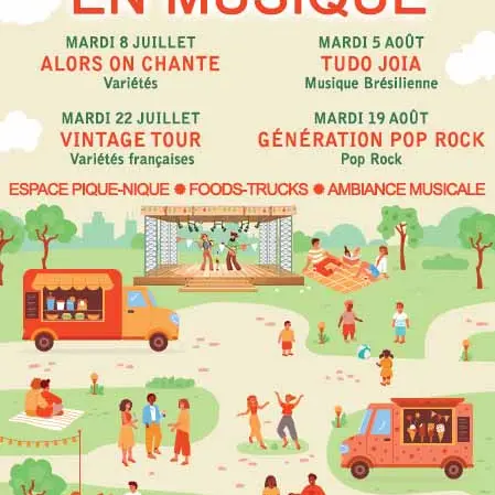 Pique-nique en musique : Tudo Joia_Draguignan