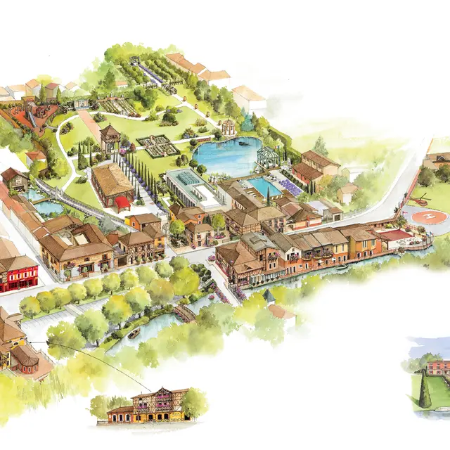 Plan Village Blanc