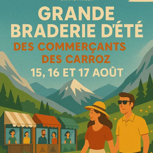 Grande Braderie des commerçants_Les Carroz-d'Arâches