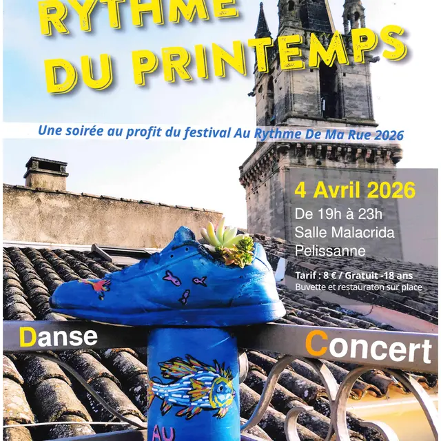 Soirée caritative : Au rythme du Printemps_Pélissanne