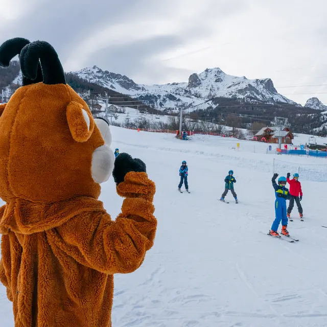 La mascotte du Sauze_Le Sauze 1400
