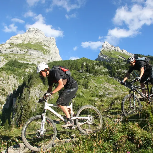 Circuit VTT enduro : le Grand tour du Grand-Bo