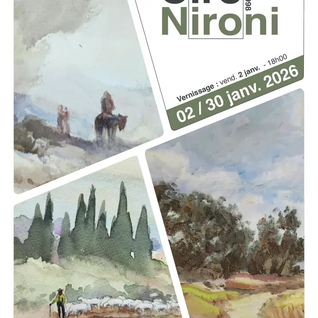 Exposition Ciro Nironi - Artiste peintre_Barjols