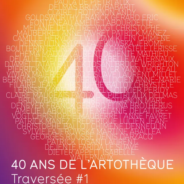 Visuel 40 ans de l'Artothèque d'Angers
