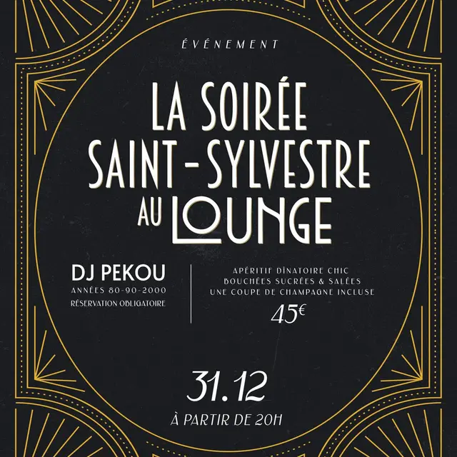 Soirée de la Saint Sylvestre au Lounge_Sisteron