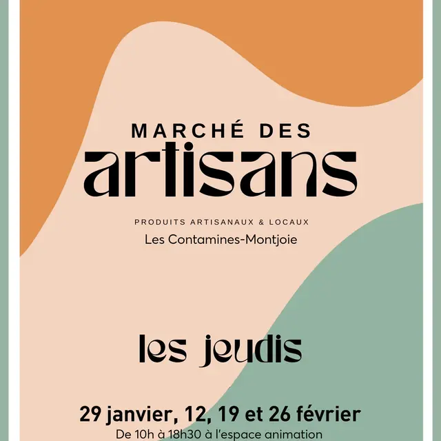 Marché des artisans_Les Contamines-Montjoie