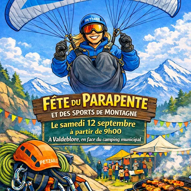 Fête du Parapente à Valdeblore Val de l'Air_Valdeblore