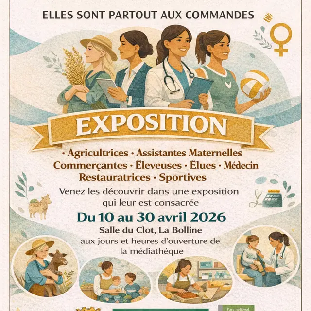 Exposition Femme de Valdeblore - Médiathèque de Valdeblore_Valdeblore