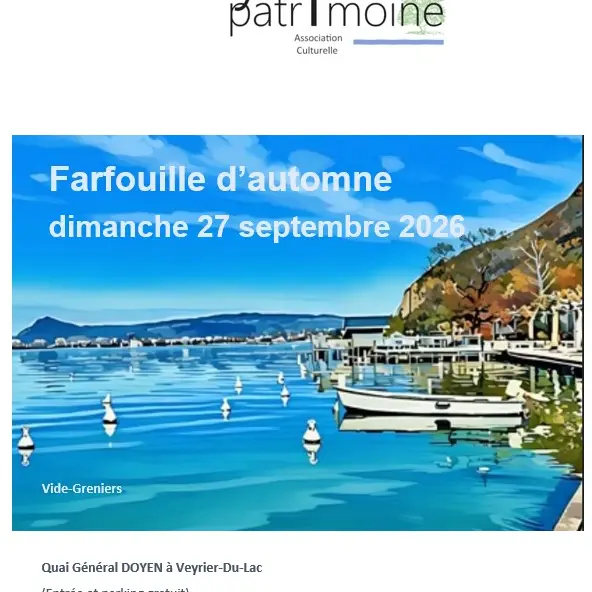 Farfouille - Vide grenier d'automne_Veyrier-du-Lac