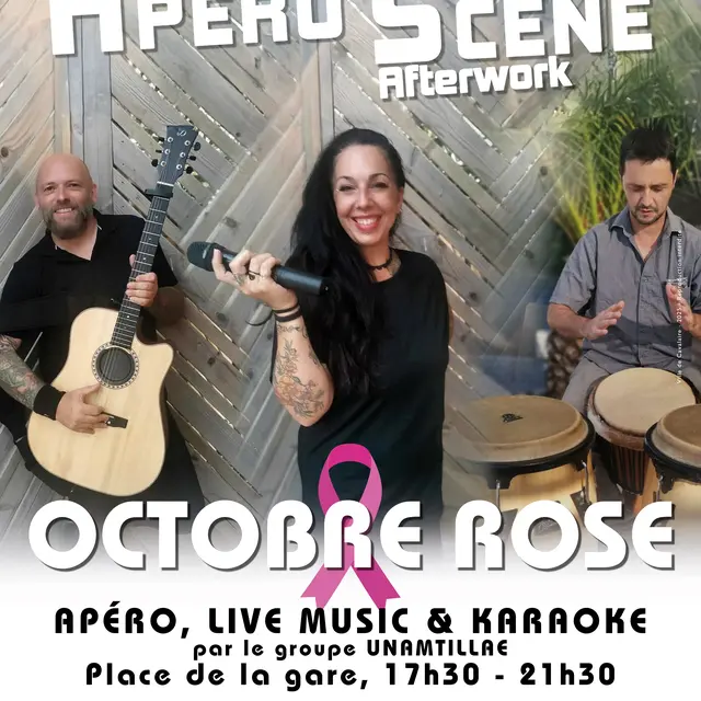 Apéro-scène spécial Octobre Rose_Cavalaire-sur-Mer