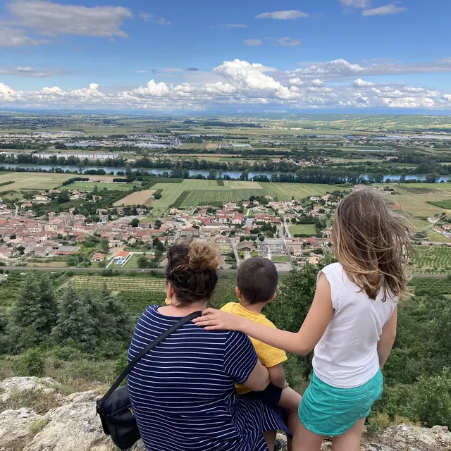 La cote de Champagne itineraire de randonnée pédestre