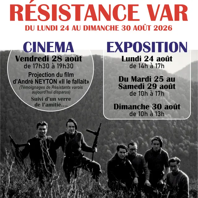 Hommage à la Résistance du VAR_Tourrettes