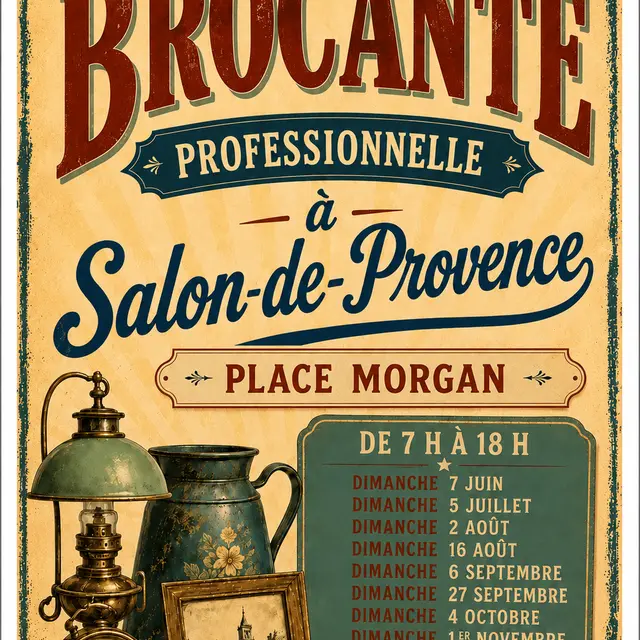 Brocante professionnelle_Salon-de-Provence