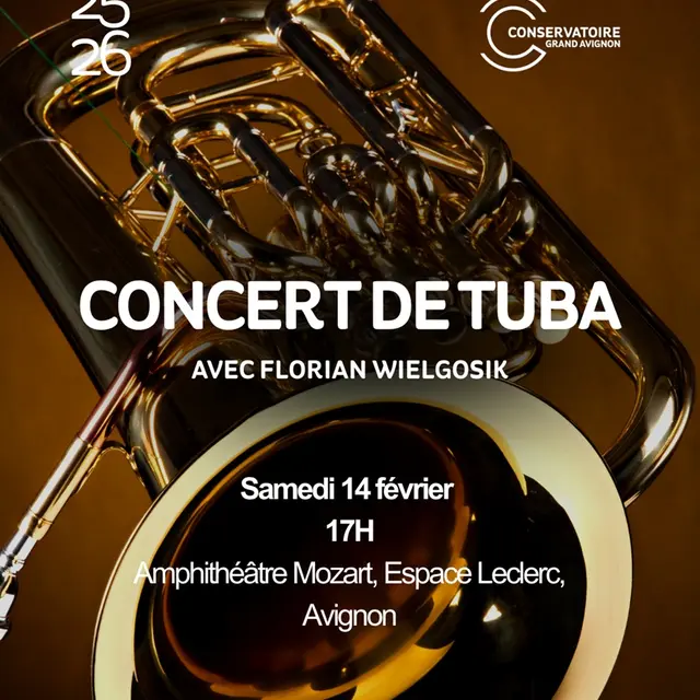 Concert du tuba avec Florian Wielgosik_Avignon