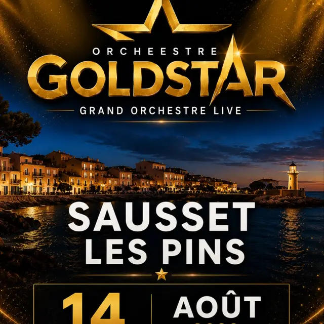Concert du groupe  Goldstar_Sausset-les-Pins