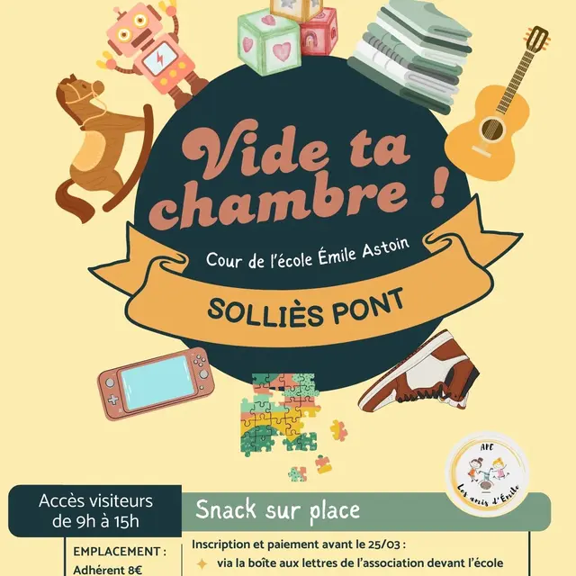 Vide greniers de l'école Jean Moulin_Solliès-Pont