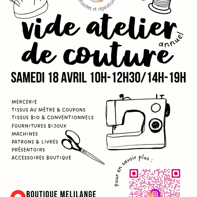 Vide Atelier de Couture Mélilange_Mont-Dauphin