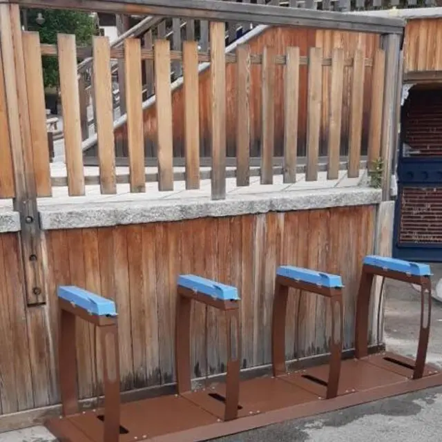 Station de lavage, gonflage vélos - Auron_Auron