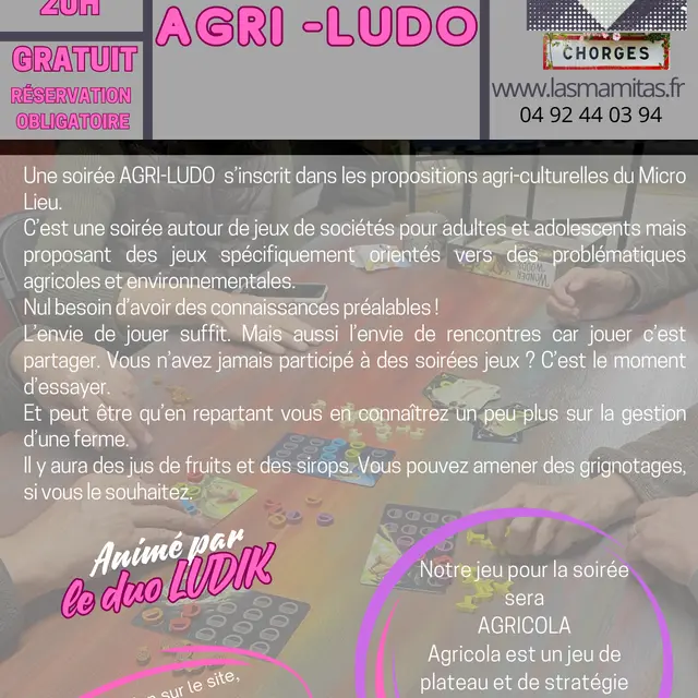 soirée agri-ludo