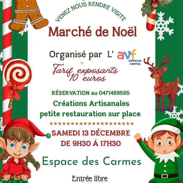 Marché de Noël de l'AVF_Aurillac