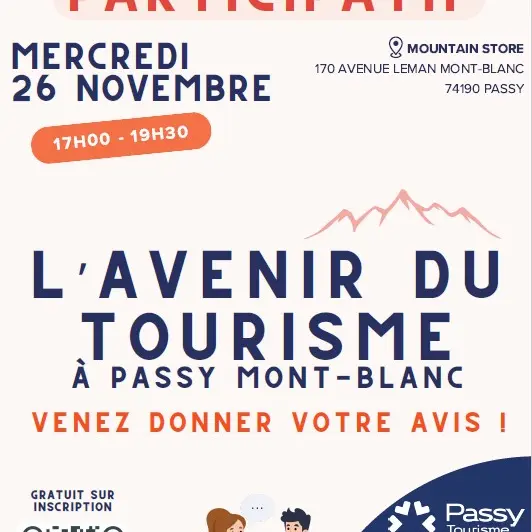 Atelier participatif d'échanges sur l'avenir du tourisme_Passy