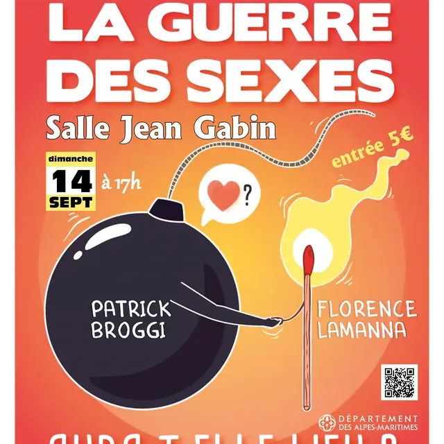 Théâtre - La guerre des sexes_Saint-Martin-Vésubie