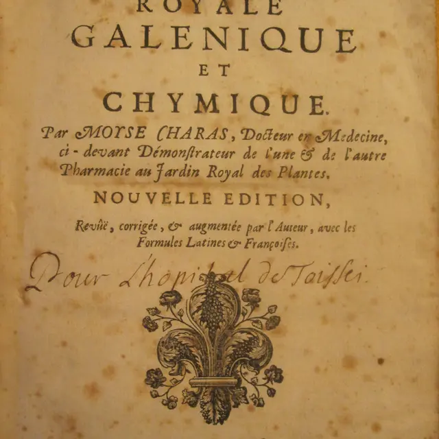 La pharmacopée thoisseyenne_Thoissey