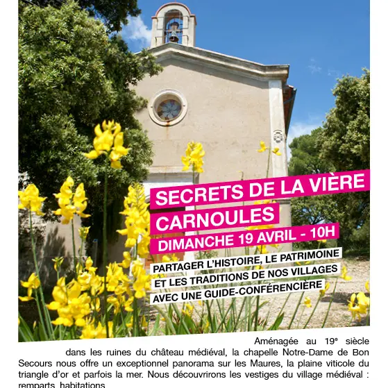 Balade commentée Secrets de La Vière_Carnoules