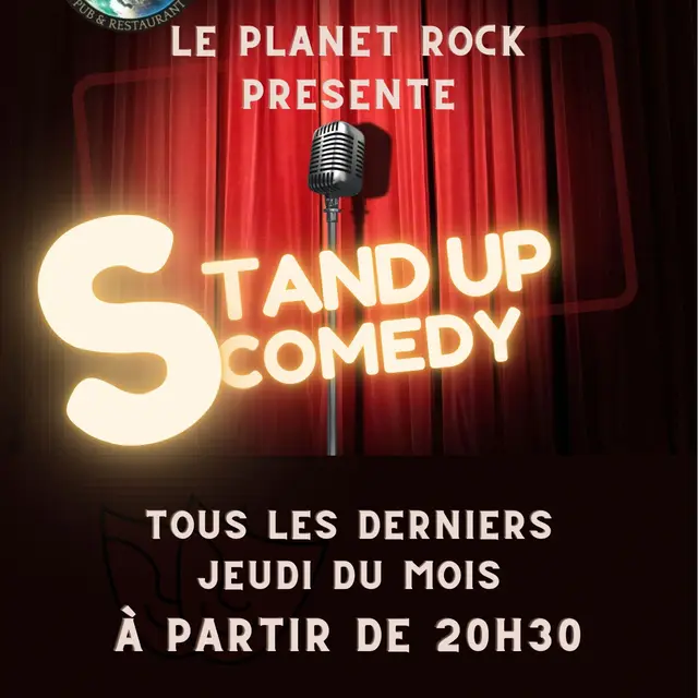 Stand Up Comédy au Planet Rock_Le Pontet