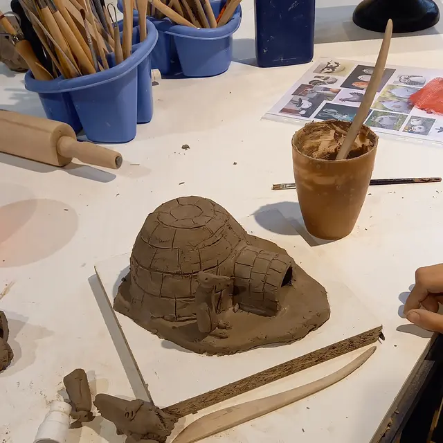 stage sculpture terre pour enfants_Chambéry