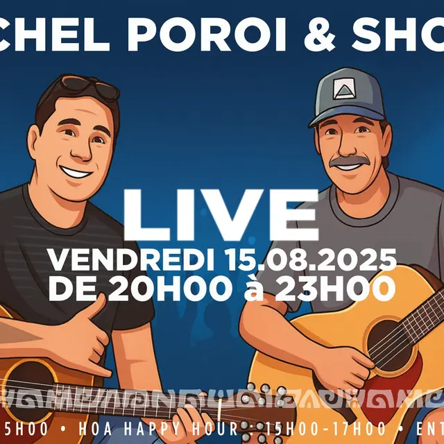 Michel Poroi & Shoty en concert - Brasserie Hoa_Papeete
