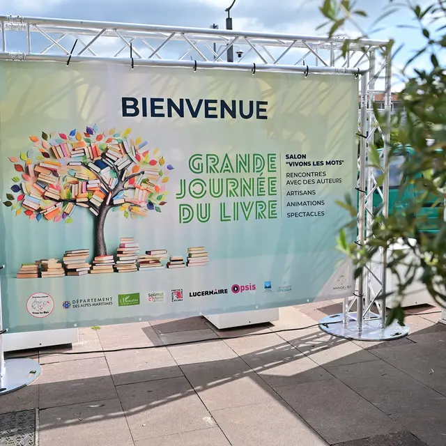 Grande Journée du Livre 2025_Mandelieu-La Napoule
