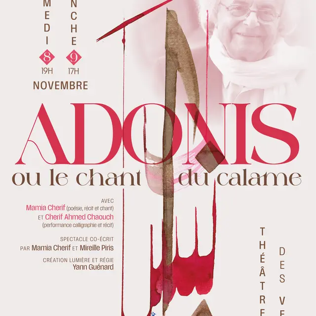 Adonis et le chant du calame_Avignon