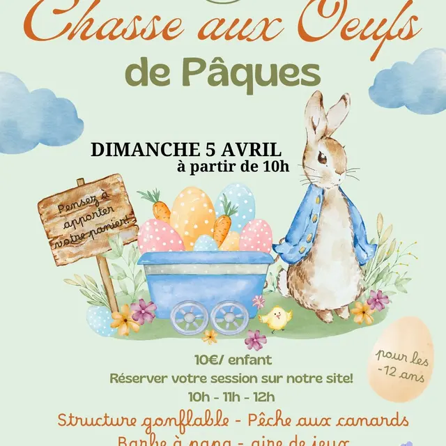 Chasse aux oeufs de Pâques_Eyguières