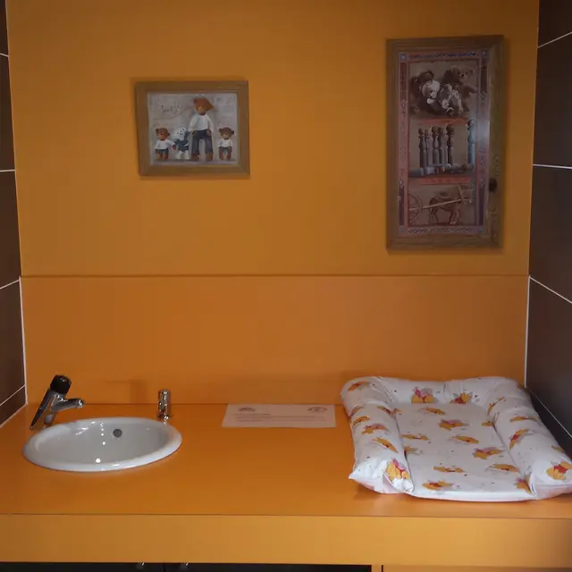 Espace change bébé
