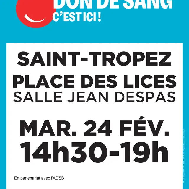 Don du sang_Saint-Tropez