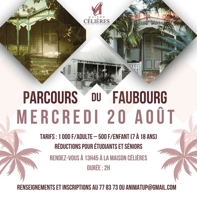 La visite guidée du Parcours du Faubourg_Nouméa