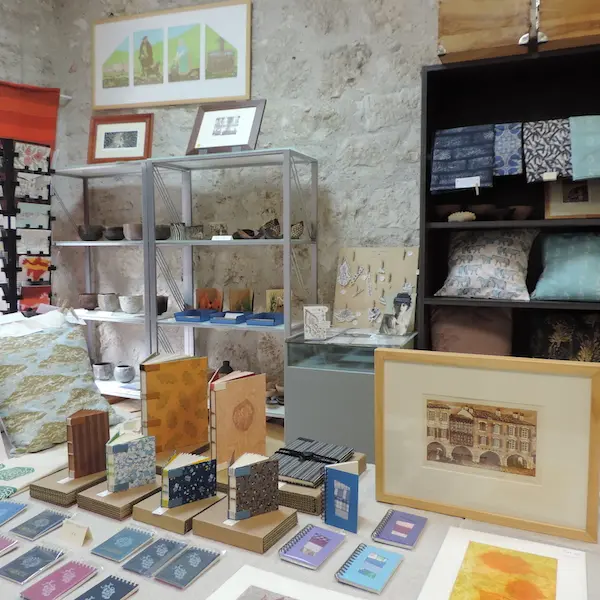 Intérieur de la galerie