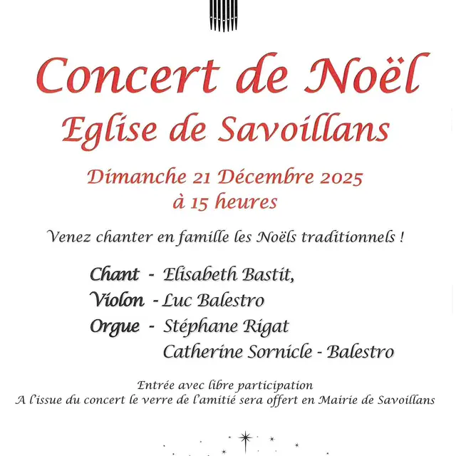Concert de Noël_Savoillans