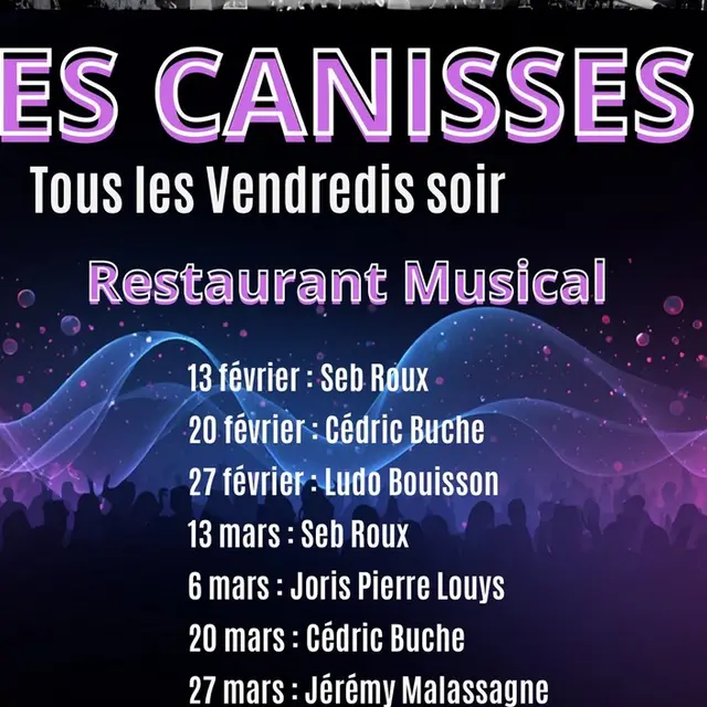 Les Vendredis Soir au Bistrot des Canisses_Fontvieille