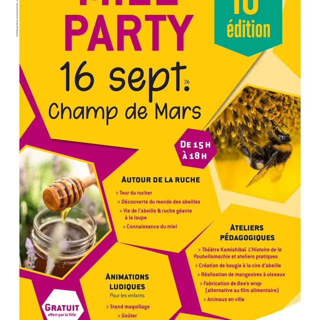 Miel party_Bourg-en-Bresse