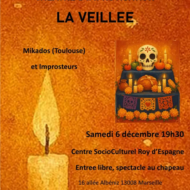 Spectacle des Improsteurs au centre socioculturel du Roy d'Espagne