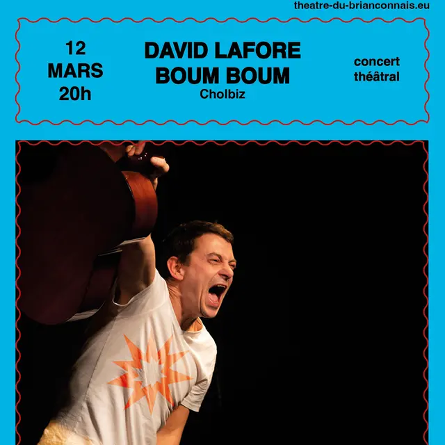 Représentation du TDB David Lafore boum boum_L'Argentière-la-Bessée