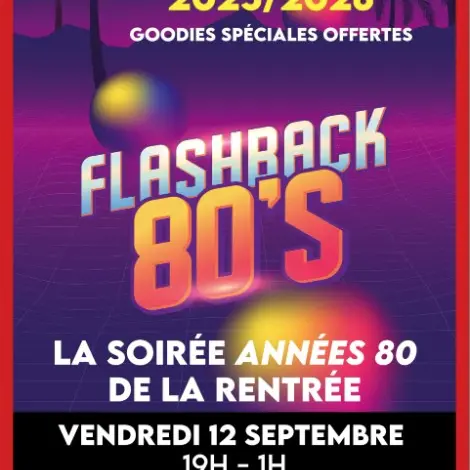 Flash back 80's, La soirée années 80_Avignon
